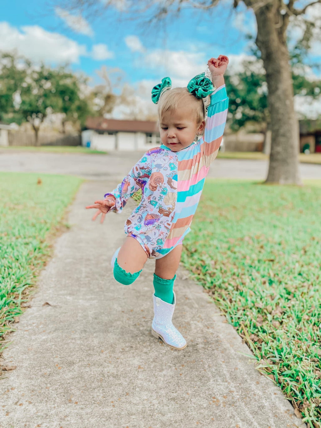 2 Tone Sweater Romper